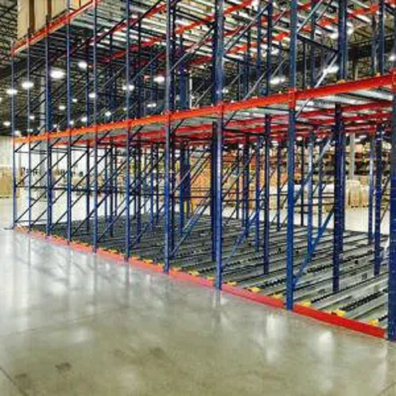 Rack de gravidade usado em cervejarias e fábricas de alimentos